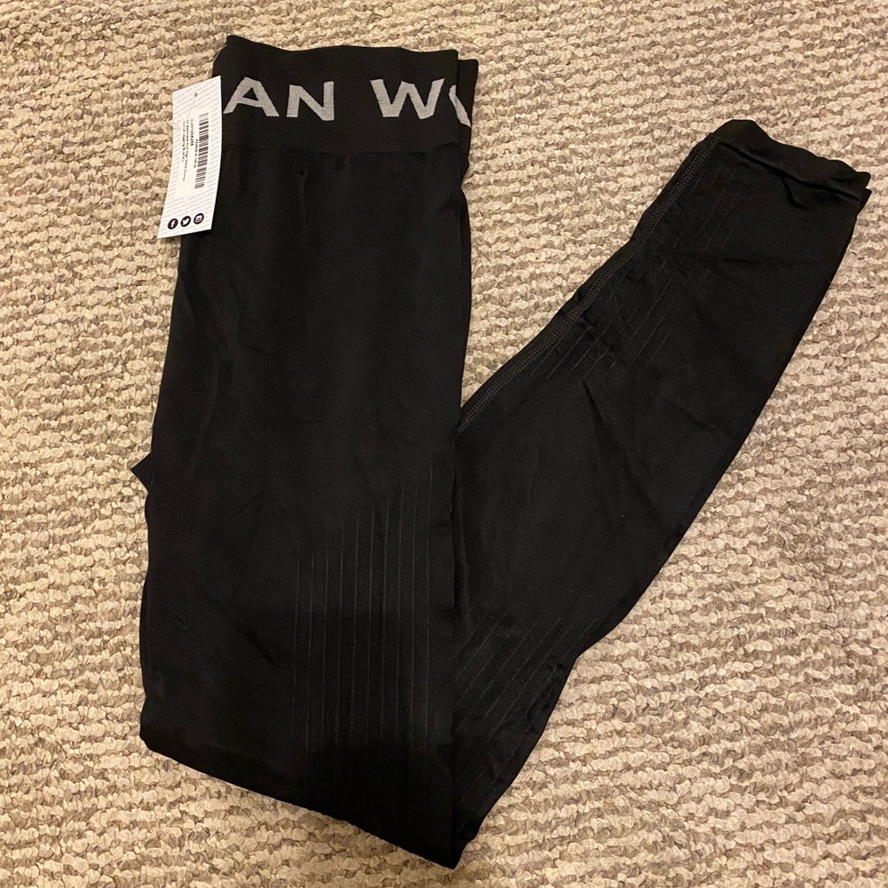 Boohoo Woman fit seamless knit highwaisted legging